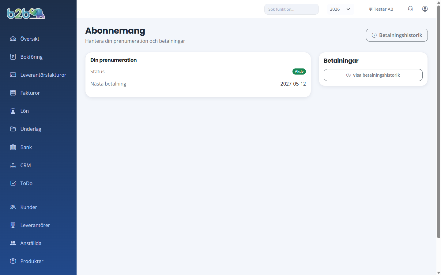 Abonnemang