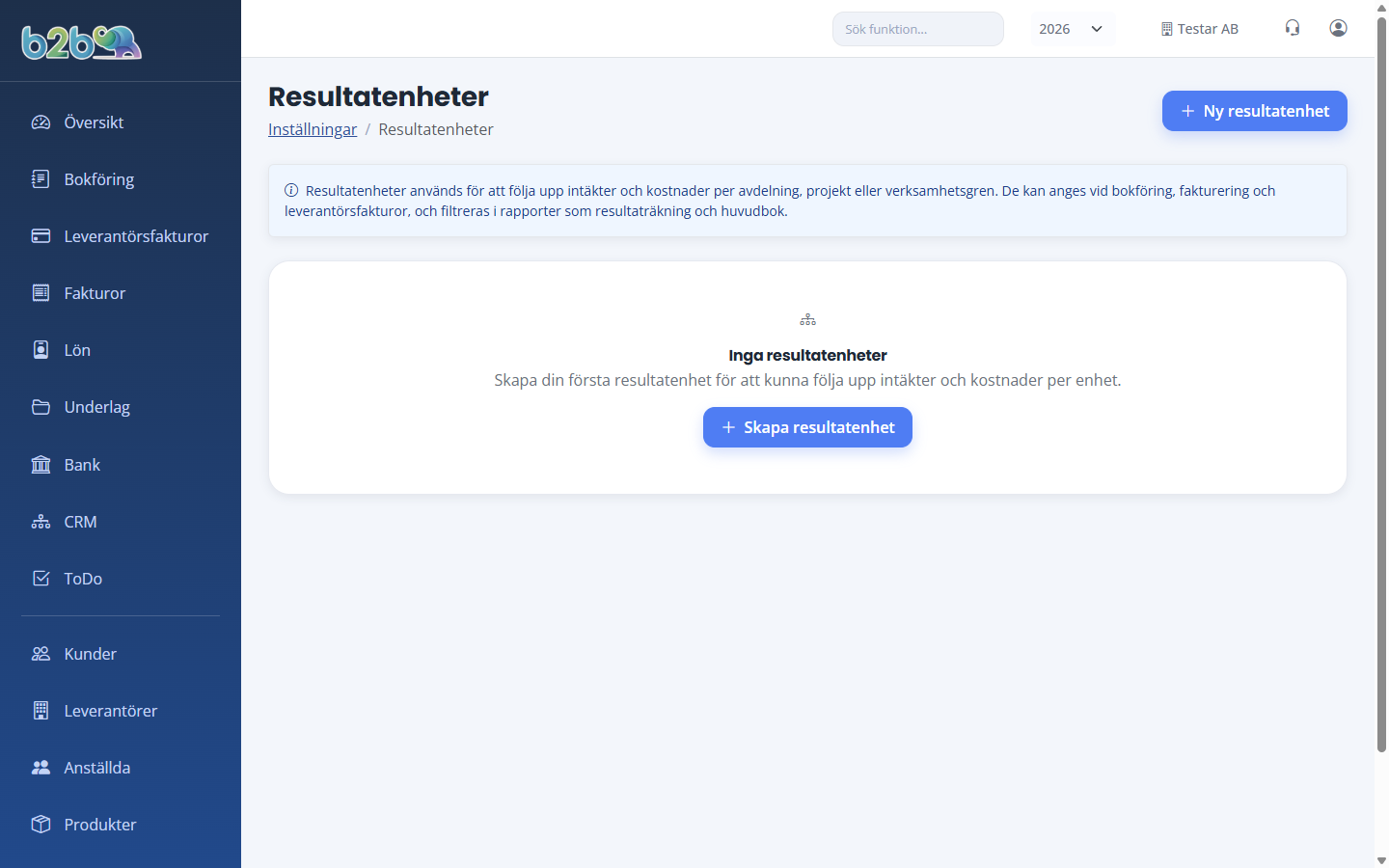 Resultatenheter