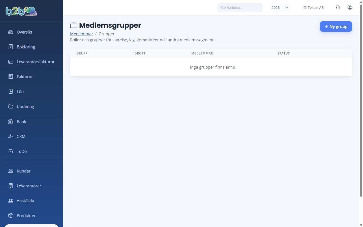 Medlemsgrupper