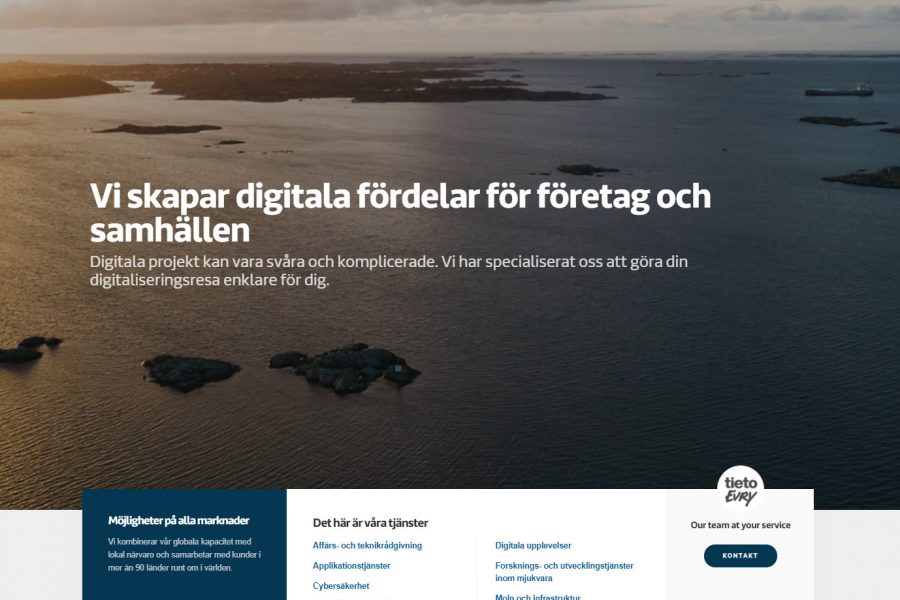 Digitalisera ditt företag – TietoEVRY